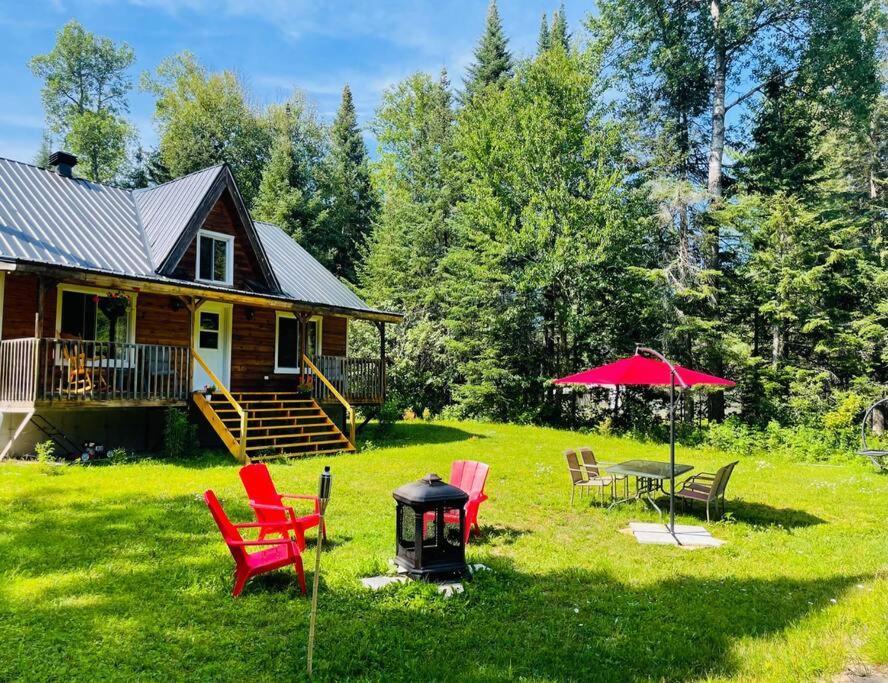 Chalet Riviere - Bord De Riviere - Romantique Сент-Алексі-де-Мон Екстер'єр фото