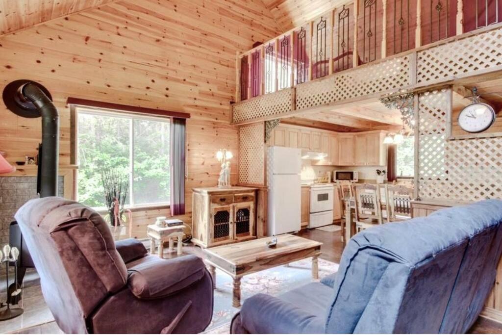 Chalet Riviere - Bord De Riviere - Romantique Сент-Алексі-де-Мон Екстер'єр фото